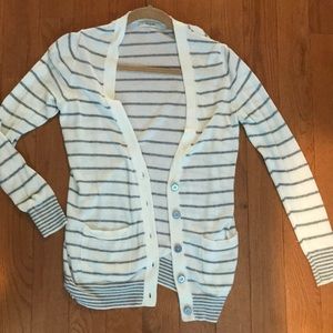 Madewell stripped sweater/ cardigan